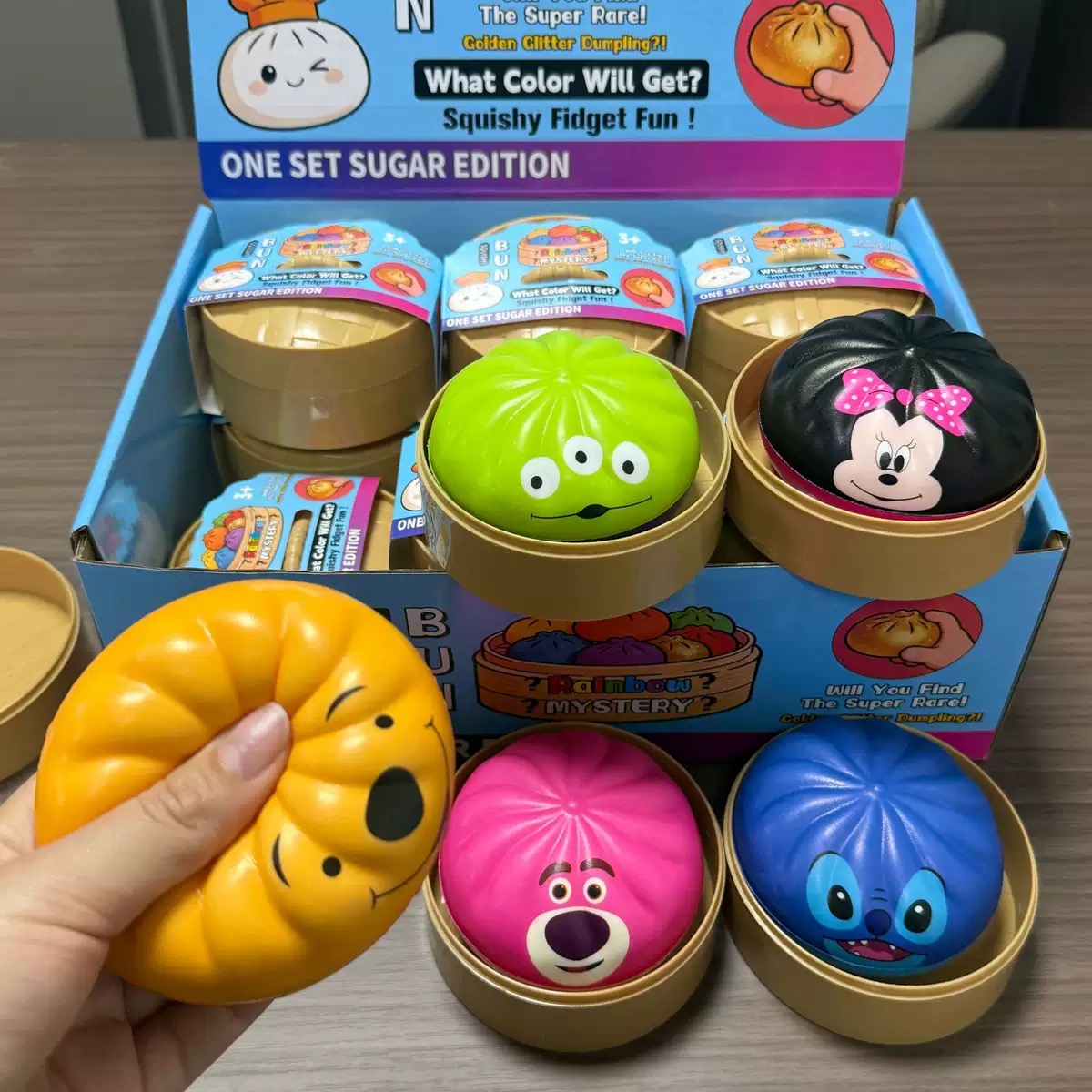 Kids Educational Songs - Juguete antiestrés de Xiaolongbao con sonido