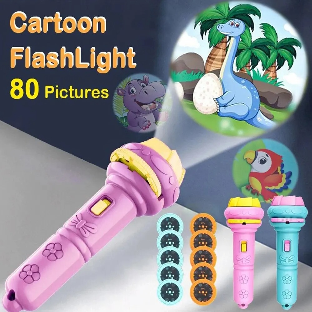 Drawing Projector Kids - Linterna Proyector Infantil con 10 Tarjetas
