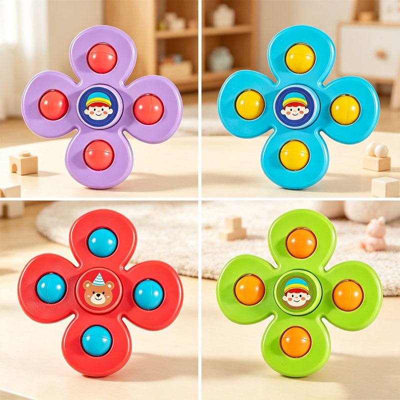Kids Nature Education - Fidget Spinner, juguetes sensoriales para bebés,
