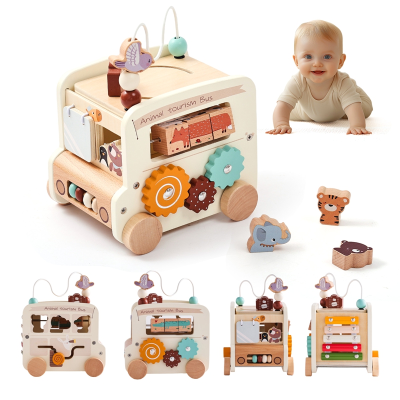 Kids Nature Education - Juguetes Montessori de Madera para Niños,