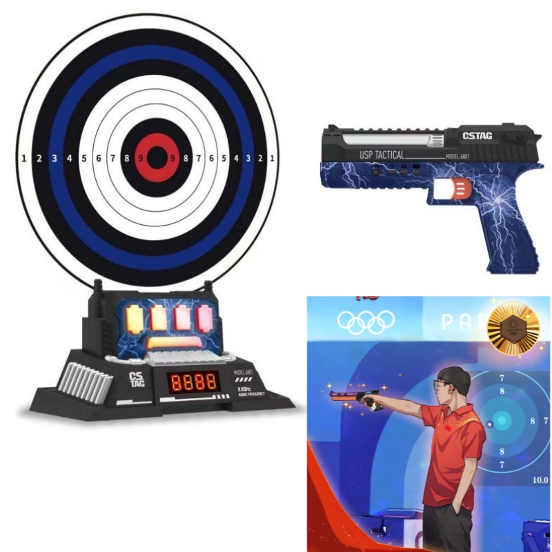 Kid Educational - CSTAG AI-Juego de pistola láser para