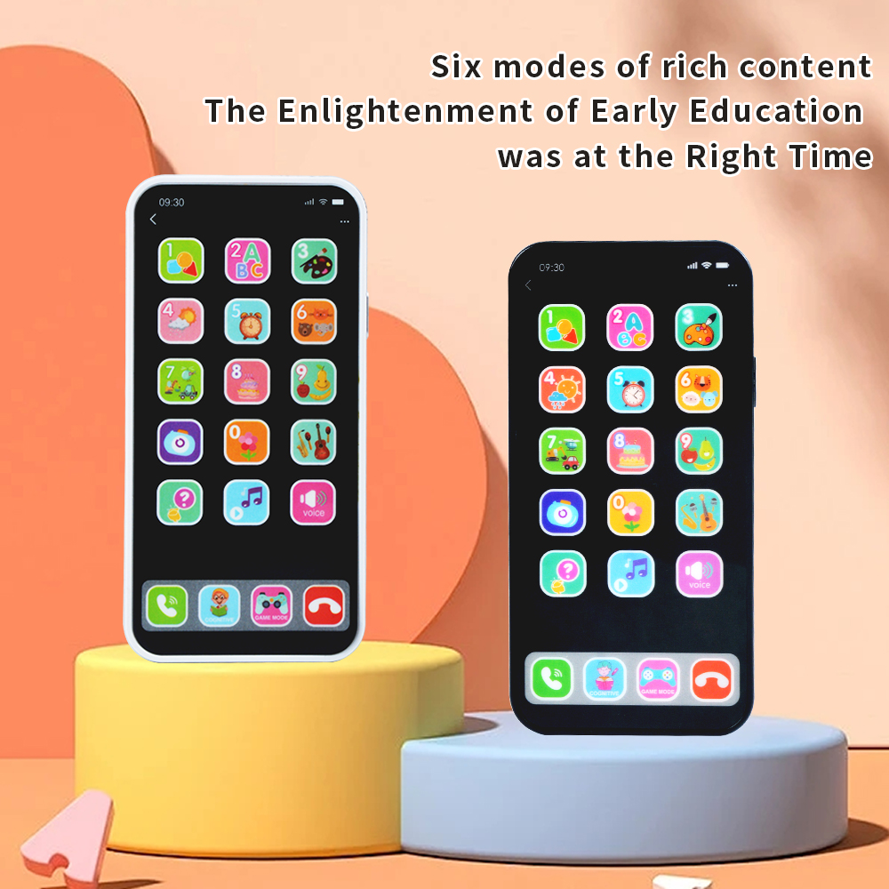 Kids Educational Songs - Juguete de teléfono con pantalla táctil
