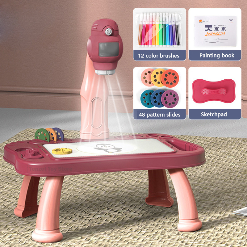 Drawing Projector Kids - Proyector Led para niños, juego de