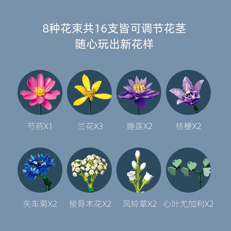 JJ9236 739 Piezas de Ladrillos - Orchid Kids Education reseña y precio