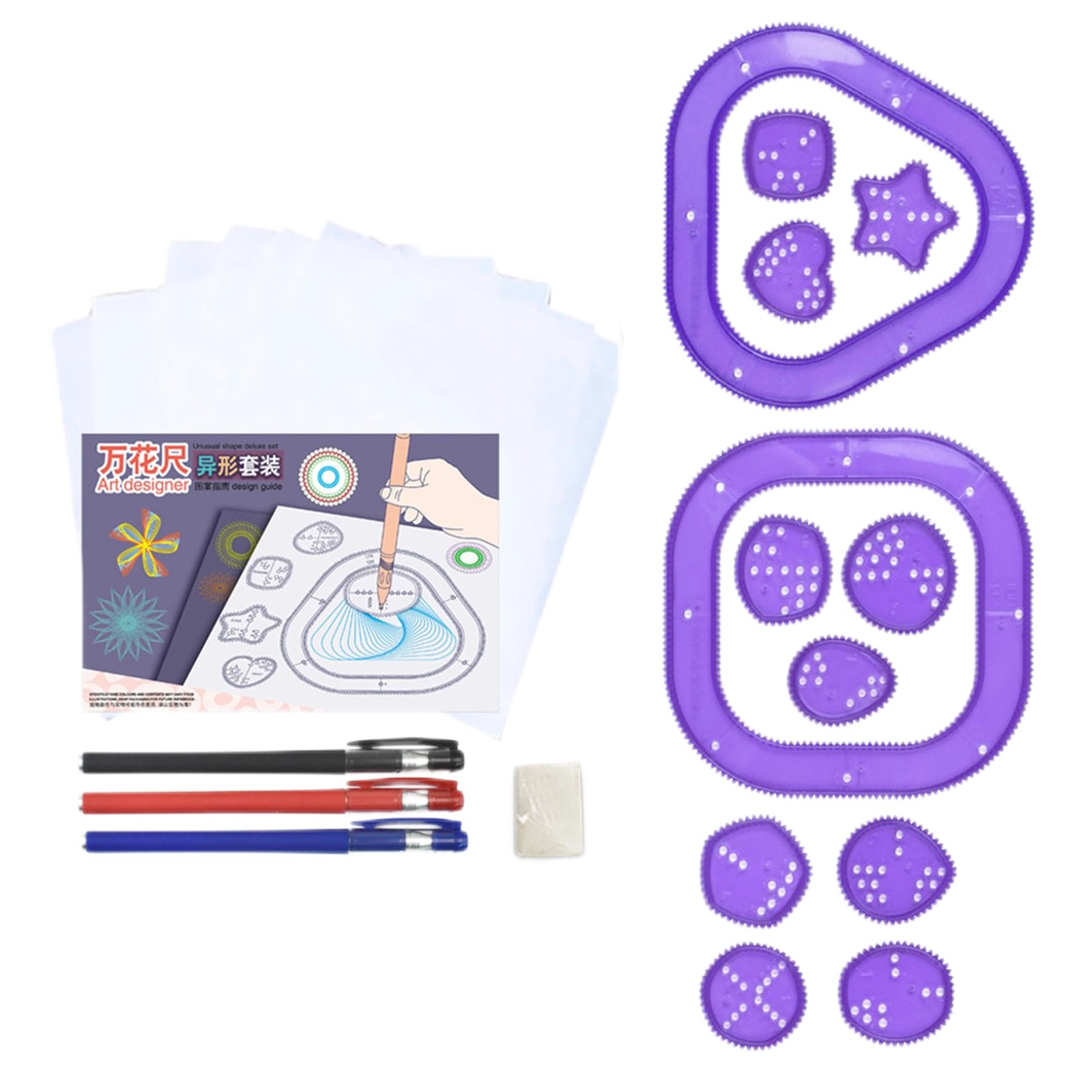 Juego de Spirografos Coloridos - Kids Education Kit reseña y precio