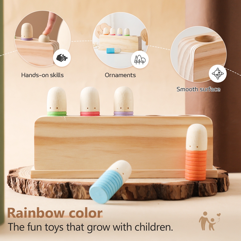 Juguete Montessori de madera p - Kids Educational Songs reseña y precio