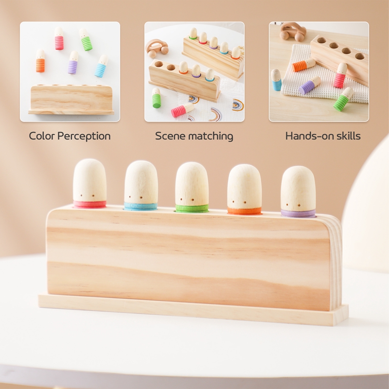 Juguete Montessori de madera p - Kids Educational Songs reseña y precio