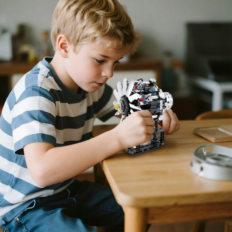 Motor de Aviación G8910 V8, 55 - Kids Education Kit reseña y precio