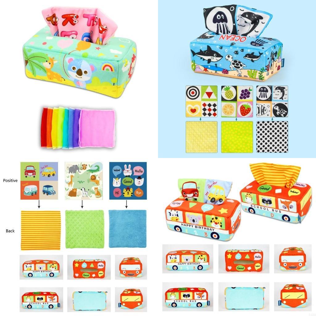 54DA caja pañuelos sensoriales - Kids Nature Education reseña y precio