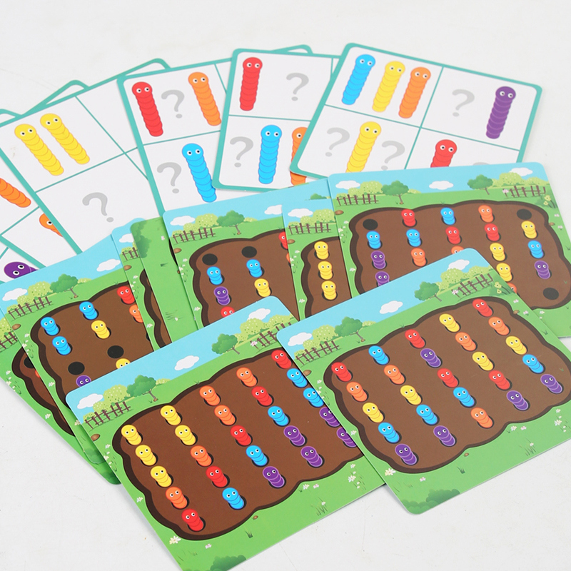 Juego de gusanos para atrapar  - Kids Nature Education reseña y precio