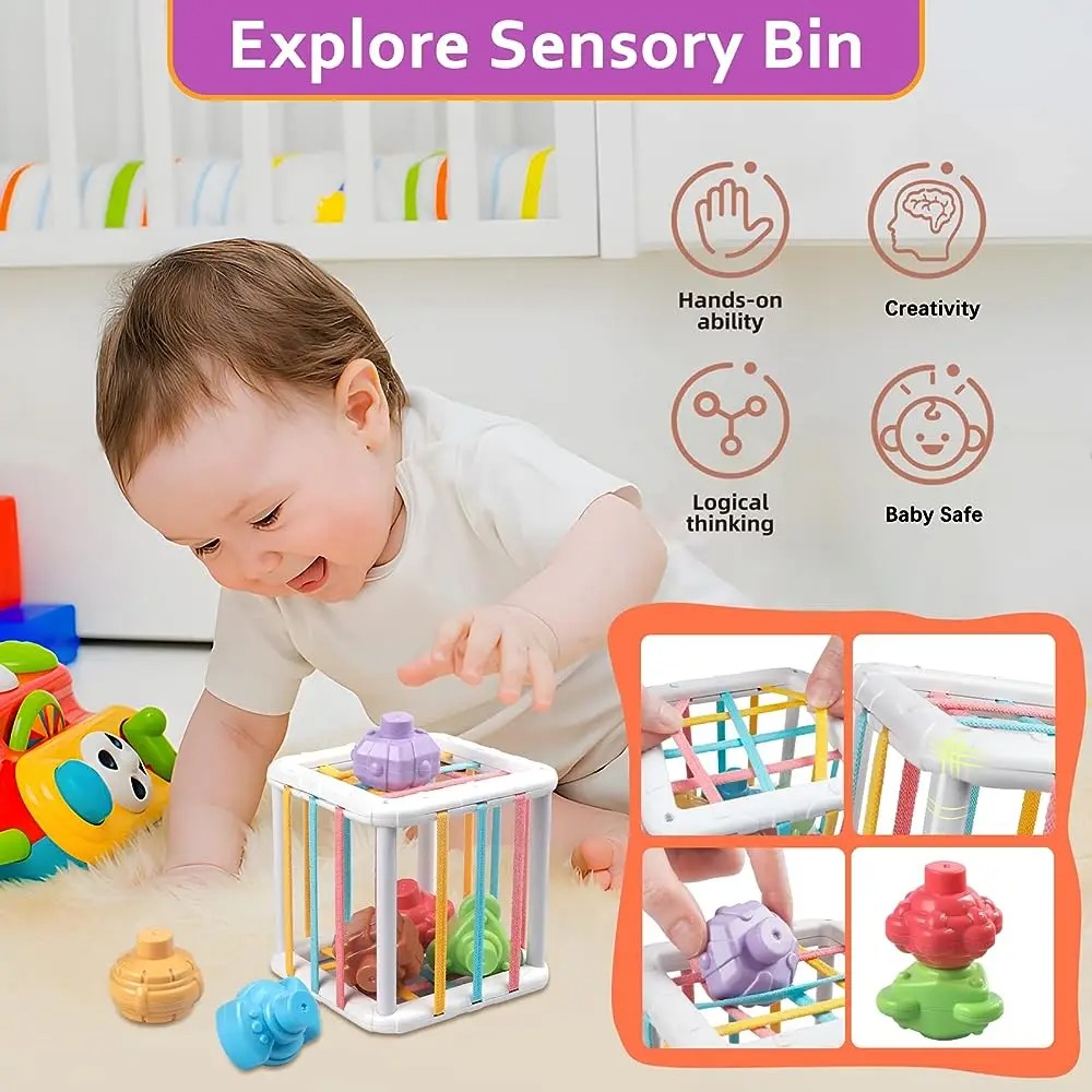 Cubo de Clasificación de Forma - Kid Educational reseña y precio