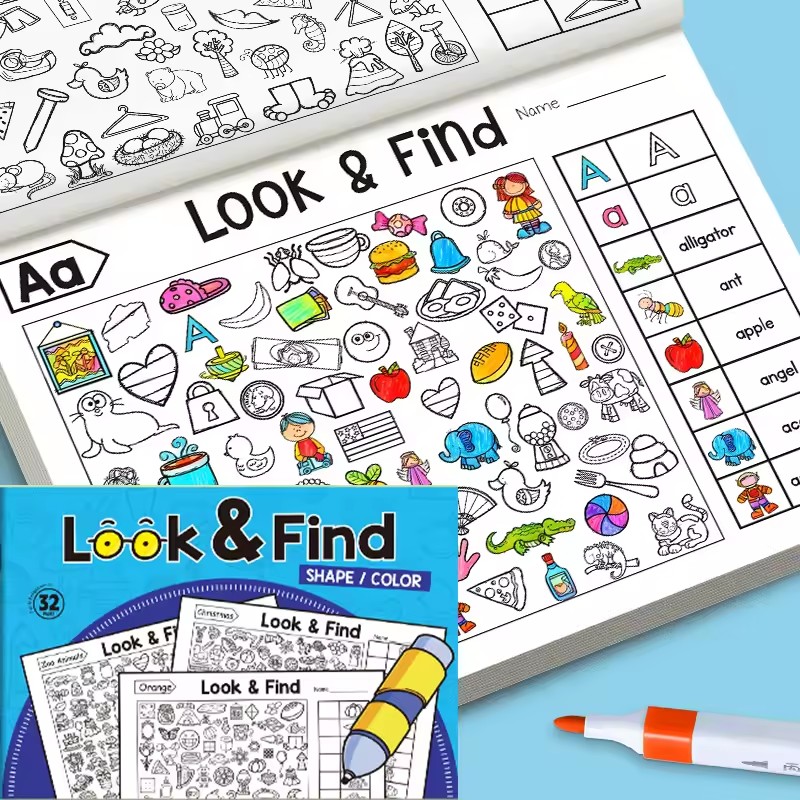 Libro para colorear Look And F - Kid Educational reseña y precio