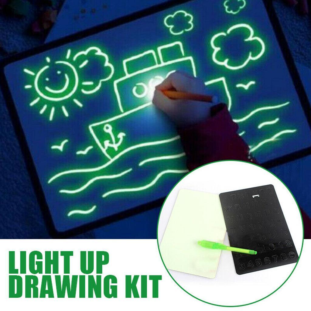 Tableta de Dibujo con Luz LED  - Drawing Projector Kids reseña y precio
