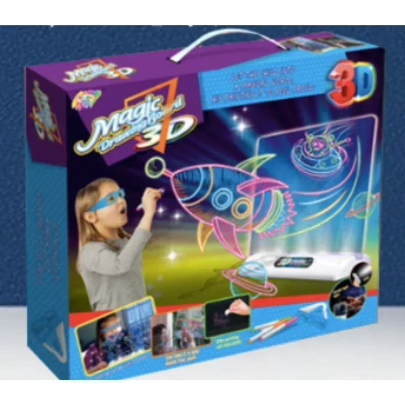 Tablero de dibujo mágico 3D, b - Kids Education Foundation reseña y precio