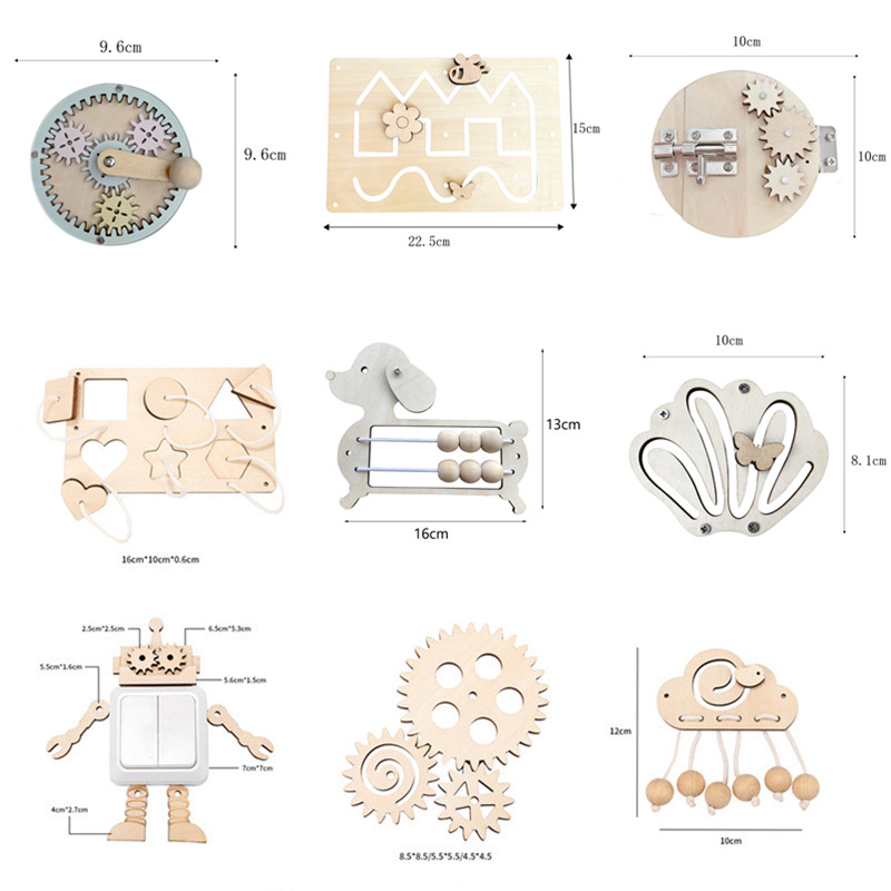 Tablero ocupado para niños, ac - Kids Nature Education reseña y precio