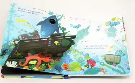 Usborne Peep Inside The Sea, L - Kids Nature Education reseña y precio