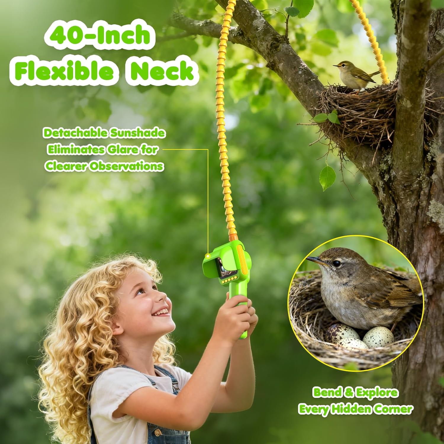 Endoscopio para Niños, Cámara  - Kids Nature Education reseña y precio