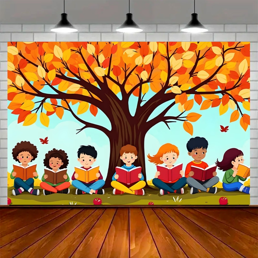 Decoración para el Día Mundial - Kids Education Banner reseña y precio