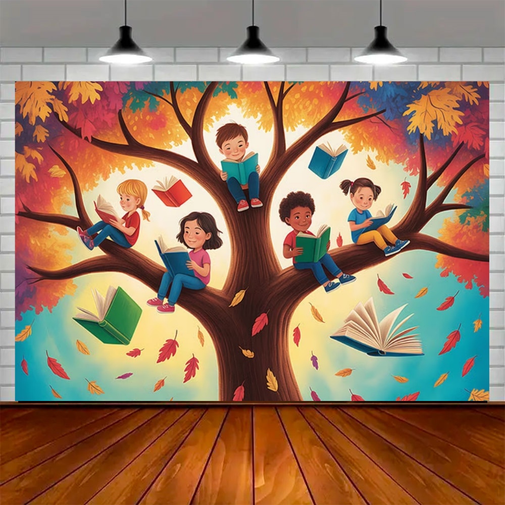 Decoración para el Día Mundial - Kids Education Banner reseña y precio