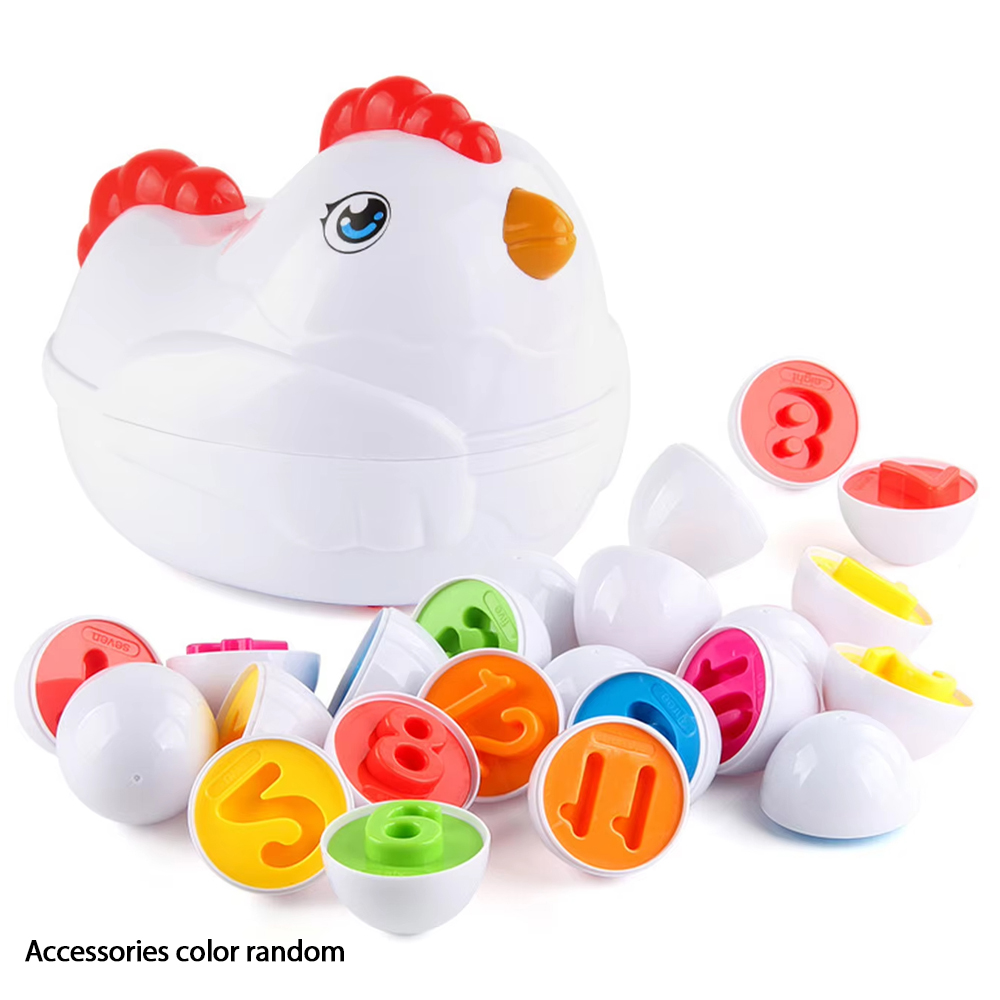 12 huevos a juego Montessori,  - Kids Nature Education reseña y precio