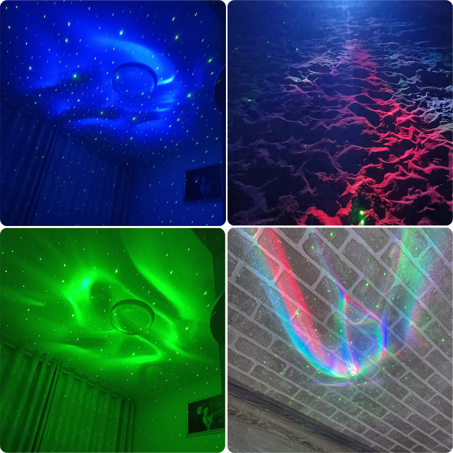 SA204 RGB LED Motive Aurora pr - Drawing Projector Kids reseña y precio
