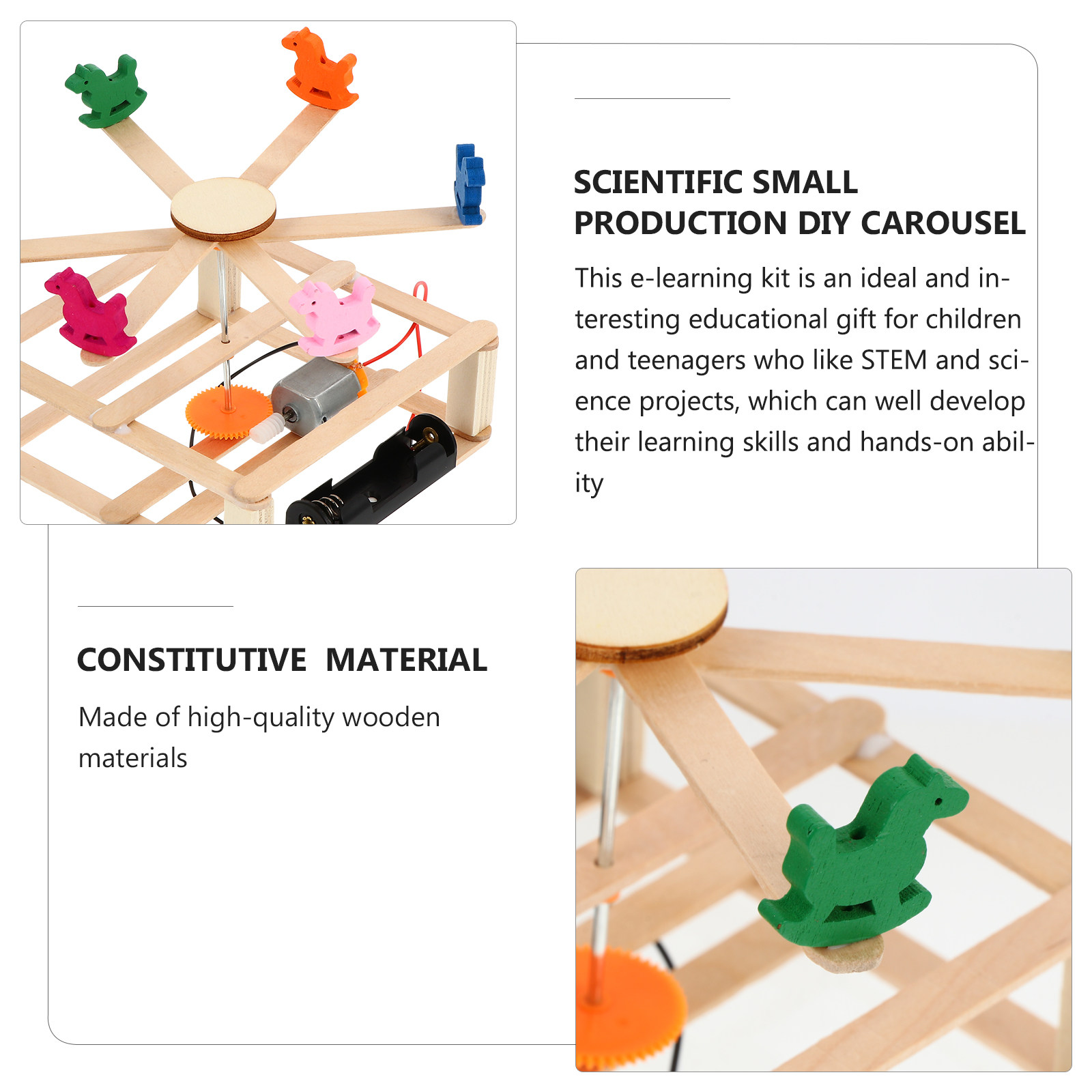 1 Set de Kits de Montaje de Ca - Kids Education Kit reseña y precio