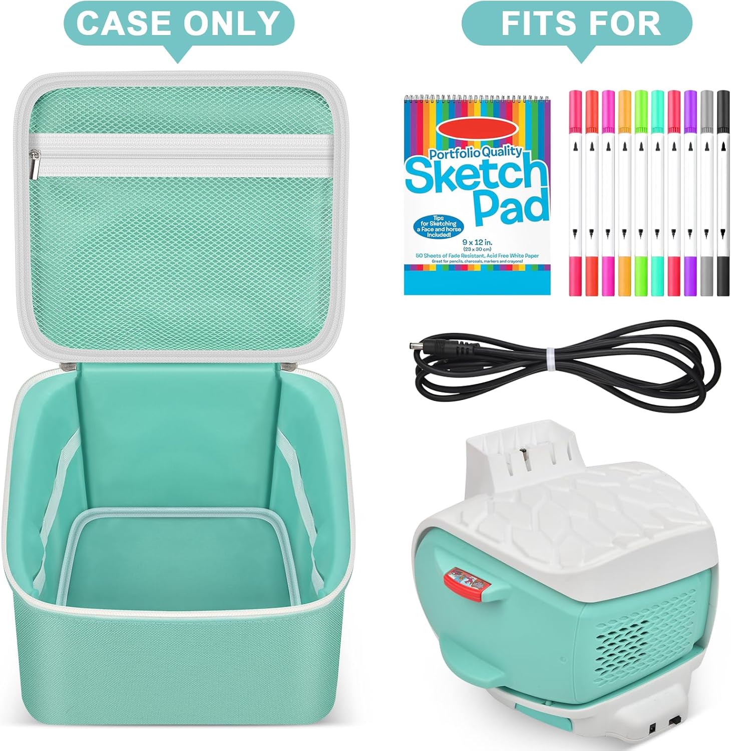 Estuche de transporte para pro - Drawing Projector Kids reseña y precio