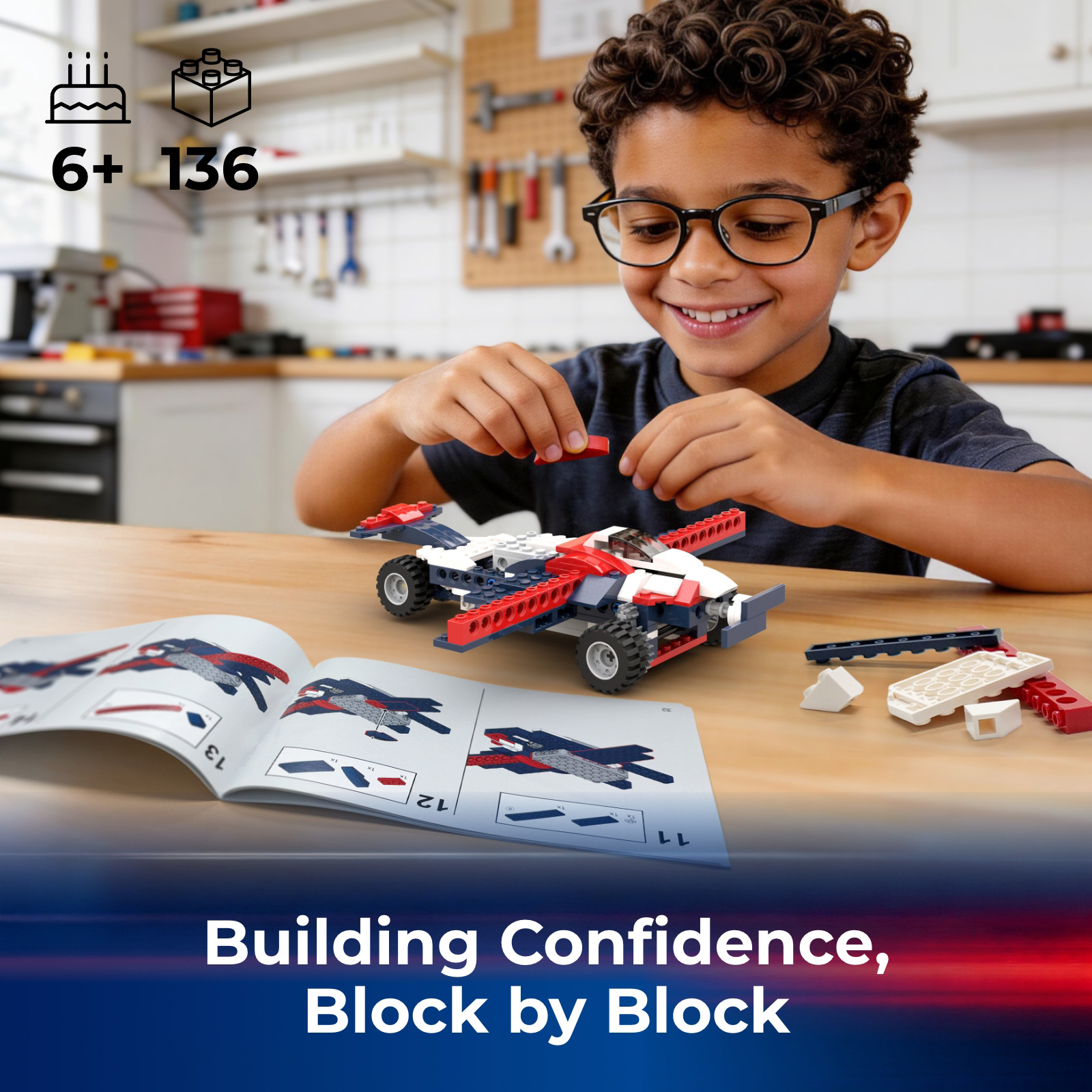 Apitor - Juego de Bloques de C - Kids Education Kit reseña y precio