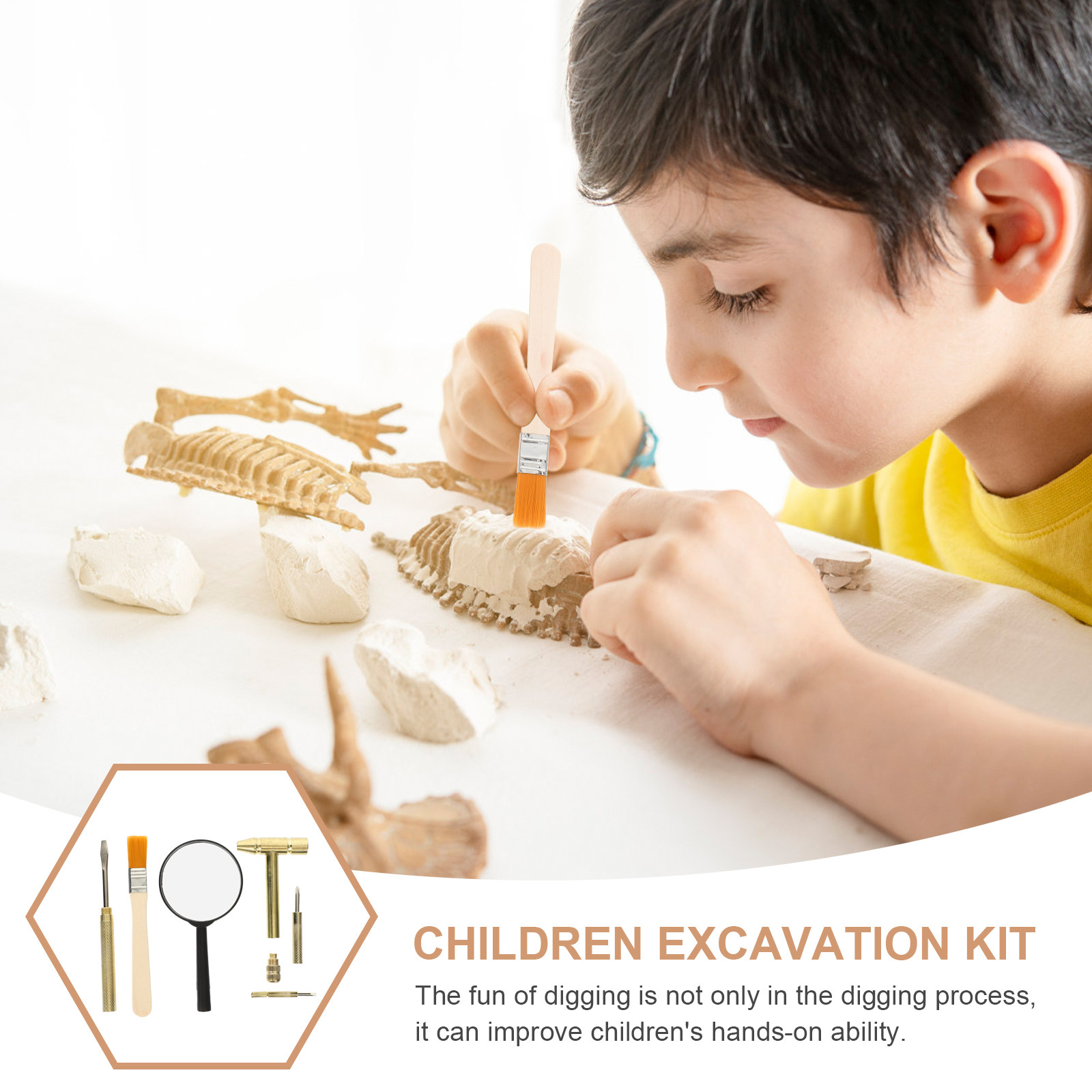 Juego de Herramientas de Excav - Kids Education Kit reseña y precio