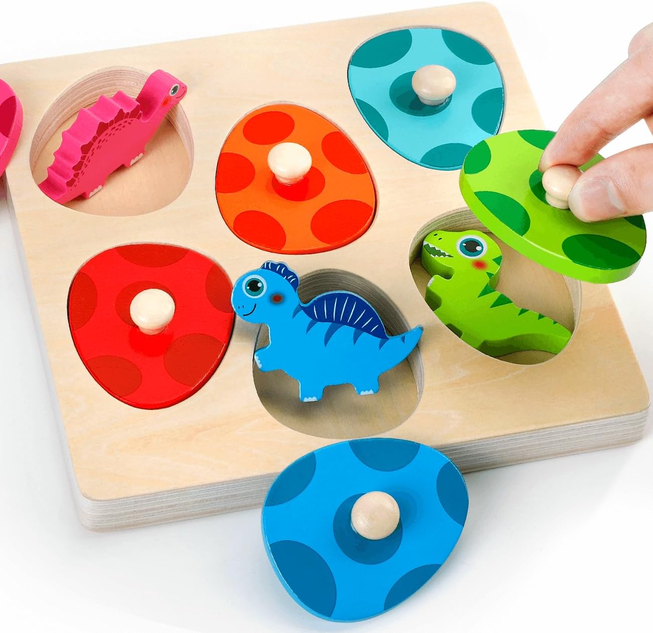 Rompecabezas de dinosaurio de  - Kids Nature Education reseña y precio